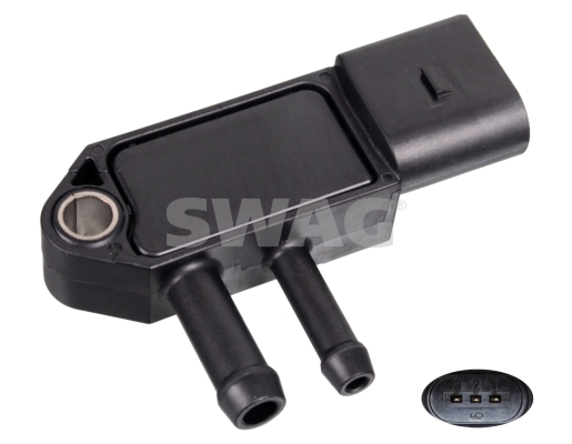 Sensor, presión gas de escape SWAG